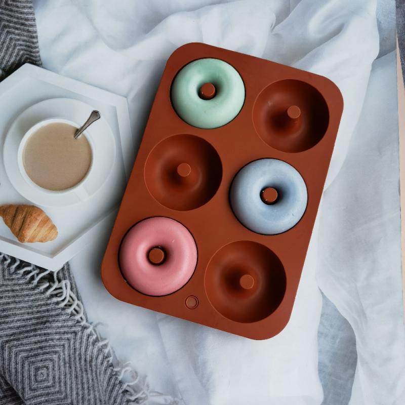 Donut Mold Silicone - Baru # Cetakan Donat Silikon 6