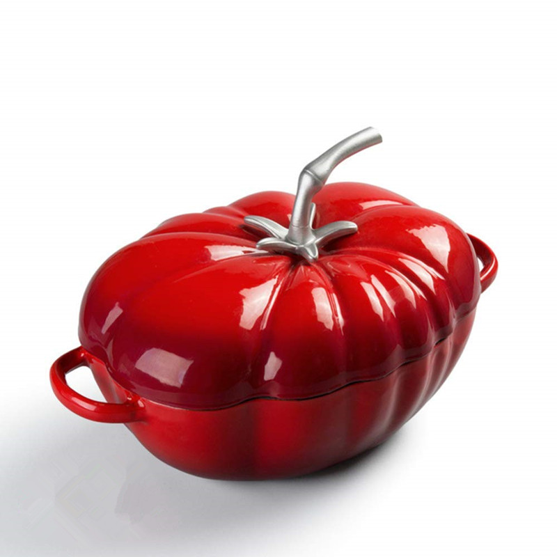 Cast Iron Corn - 25cm tomat berenamel besi cor Oven
