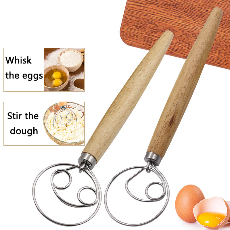 Danish Pancake Pan - Pemotong Roti Dapur, Pengocok Adonan Denmark,