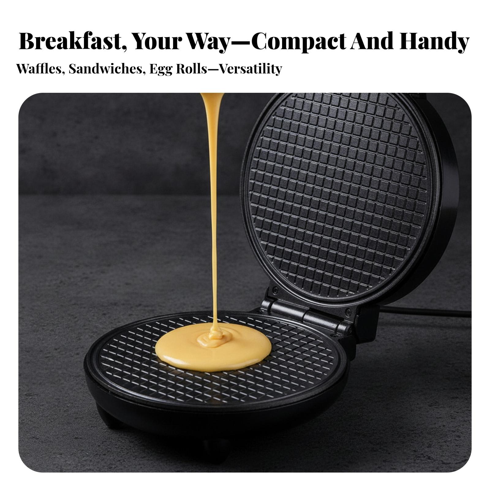 Waffle Cone Maker - Mesin Pembuat Cone Listrik Stainless Steel