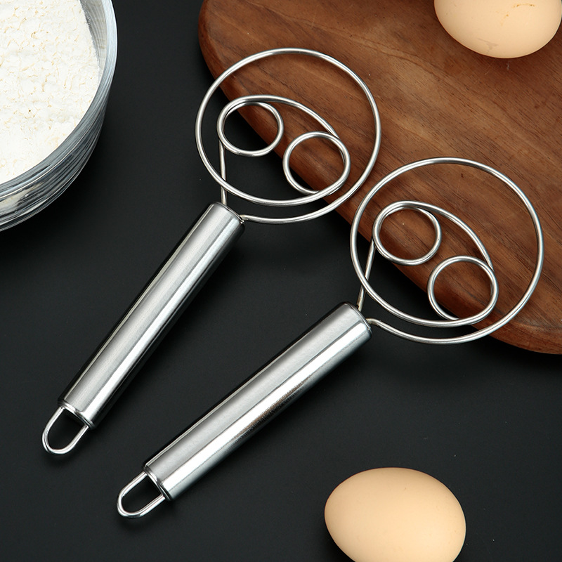 Danish Pancake Pan - Pengocok Adonan Denmark Baja Tahan Karat