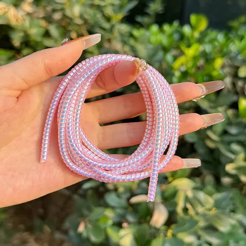 Penggulung Kabel Data iPhone/S - Spring Roll Wrapper ulasan dan harga