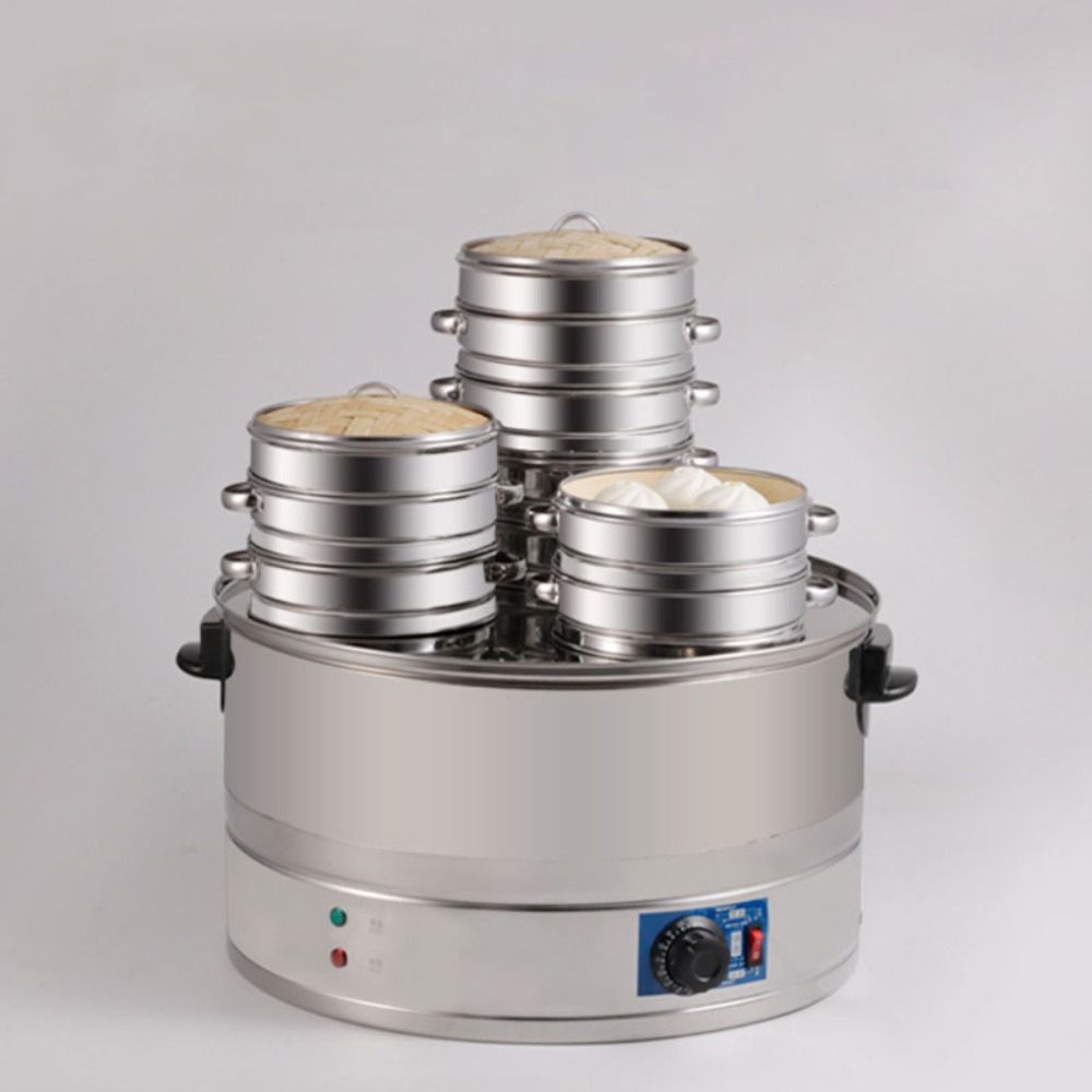 Alat Memasak Dim Sum Bulat Rak - Bao Steamer Bamboo ulasan dan harga