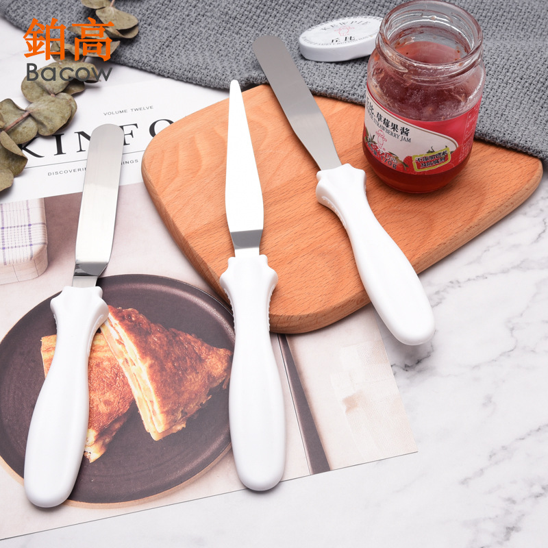 3 Buah/Set Spatula Kue Mentega - Okonomiyaki Spatula ulasan dan harga