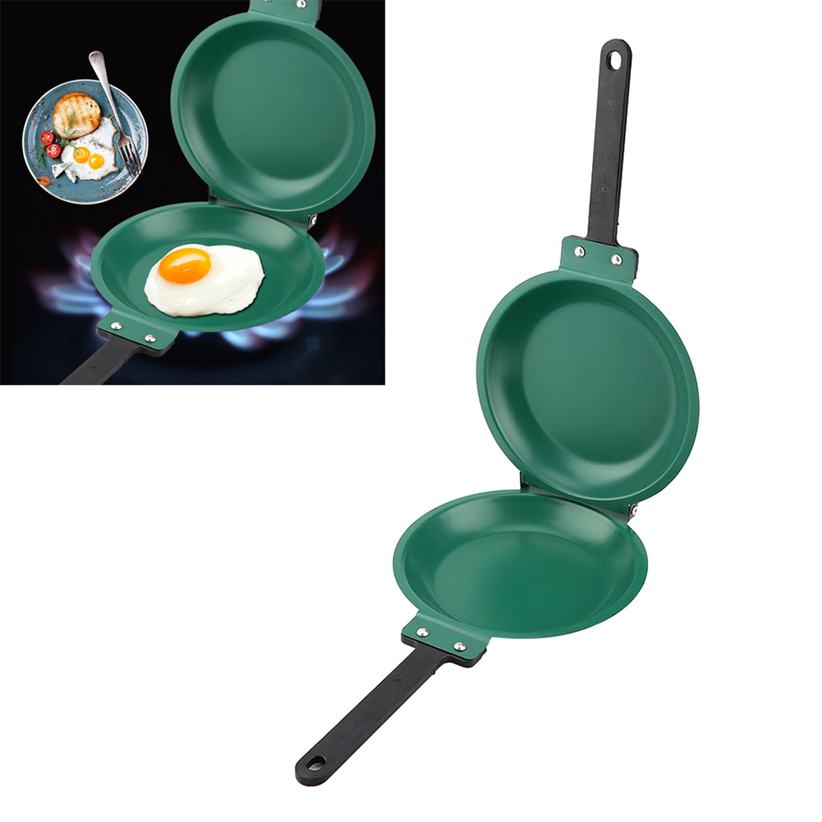 Wajan Penggorengan Lapisan Baj - Mini Pancake Griddle ulasan dan harga