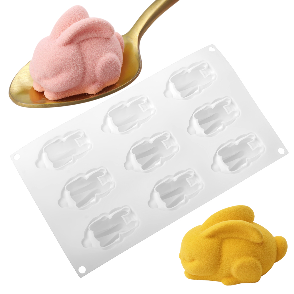Cetakan Kue Cokelat Desain Kel - Bunny Cake Mold ulasan dan harga