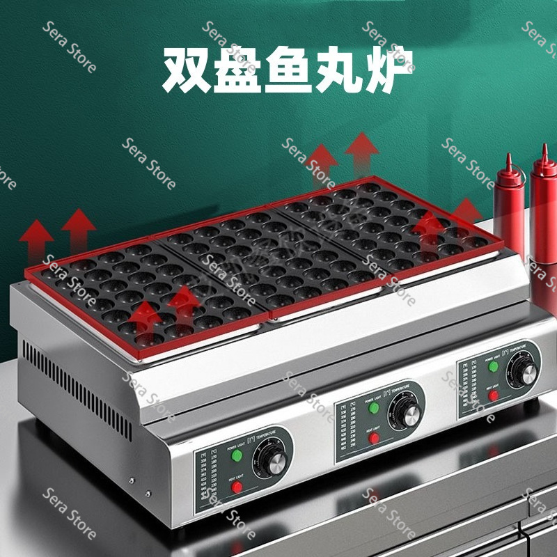 Mesin Takoyaki Listrik dan Gas - Takoyaki Grill Plate ulasan dan harga